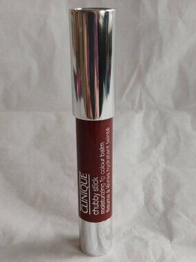 Clinique Chubby Stick Moisturizing Lip Balm 'Fuller Fig'- New- NO Box